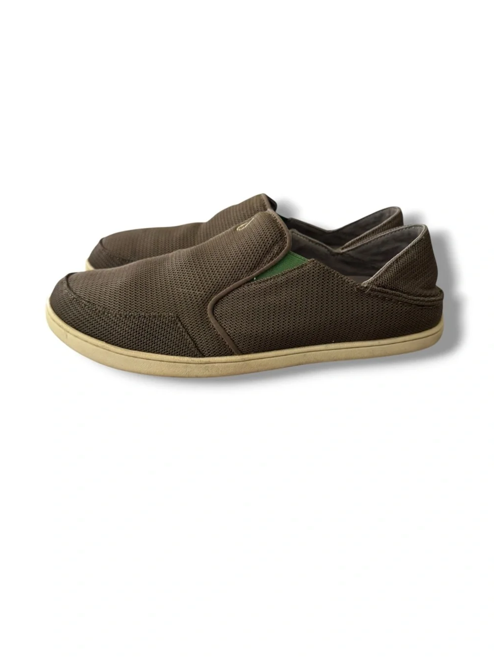 OluKai Men’s Size 10 Brown Mesh Slip On Casual Shoes EU 43